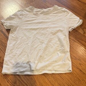 White Short Sleeve Top